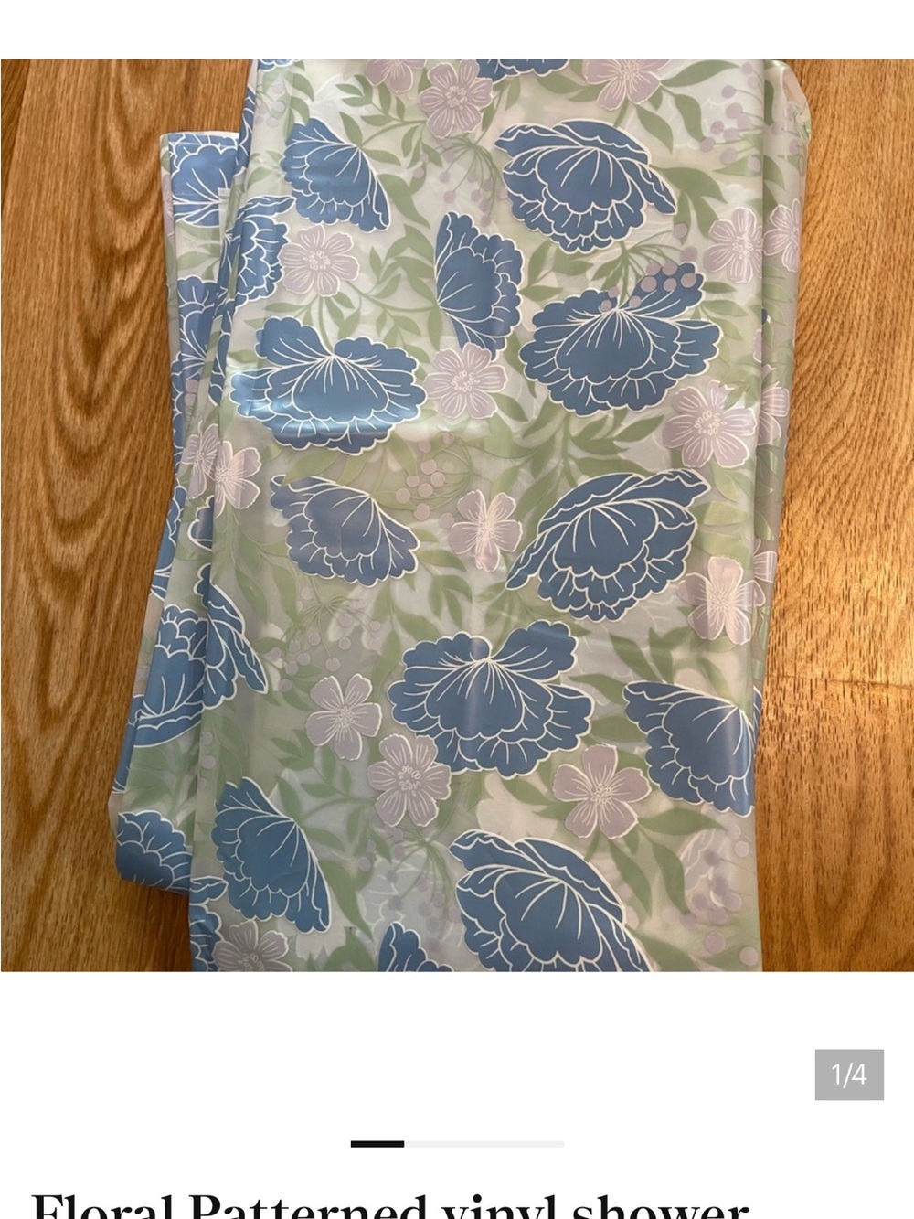 Vinyl Shower Curtain& Soap Dish and New Soap!